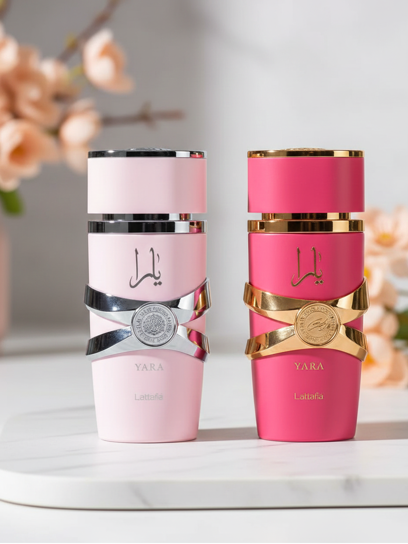 Lattafa Yara Vanilla Gourmand Fruity Floral Eau De Parfum Long-Lasting Fragrance for Women 3.40 Ounce 100 Ml