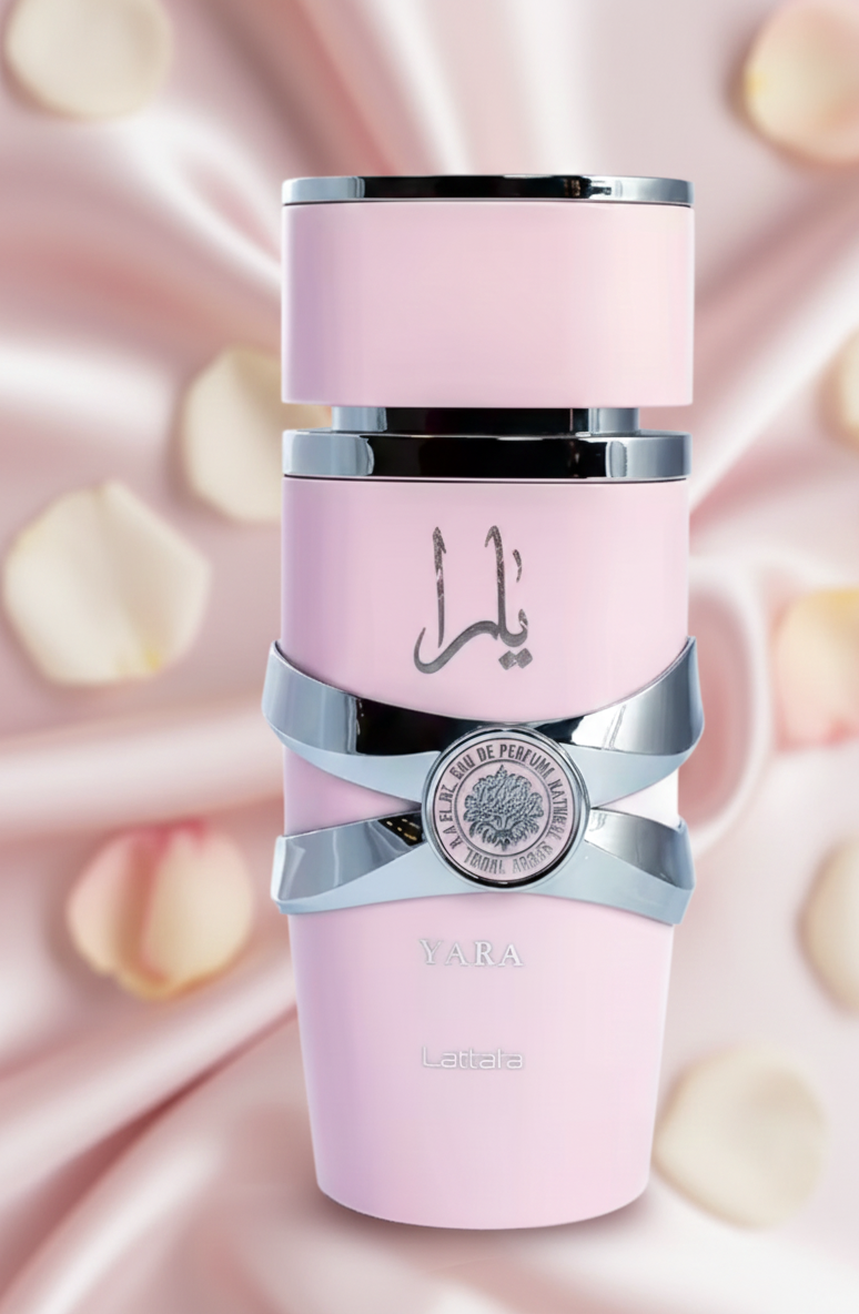 Lattafa Yara Vanilla Gourmand Fruity Floral Eau De Parfum Long-Lasting Fragrance for Women 3.40 Ounce 100 Ml